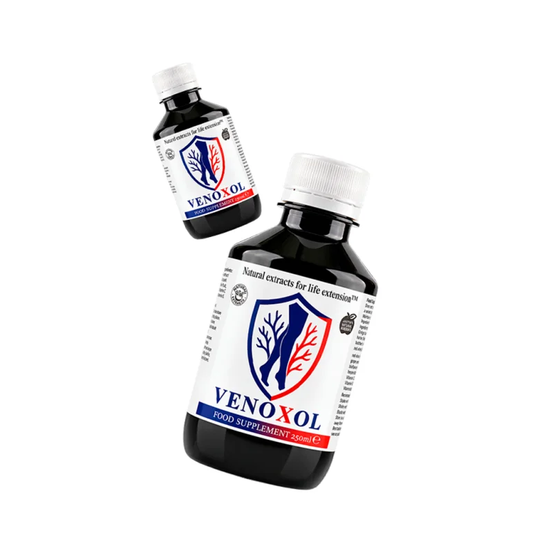 Venoxol — бутилки сироп за крака, опаковка 250 ml